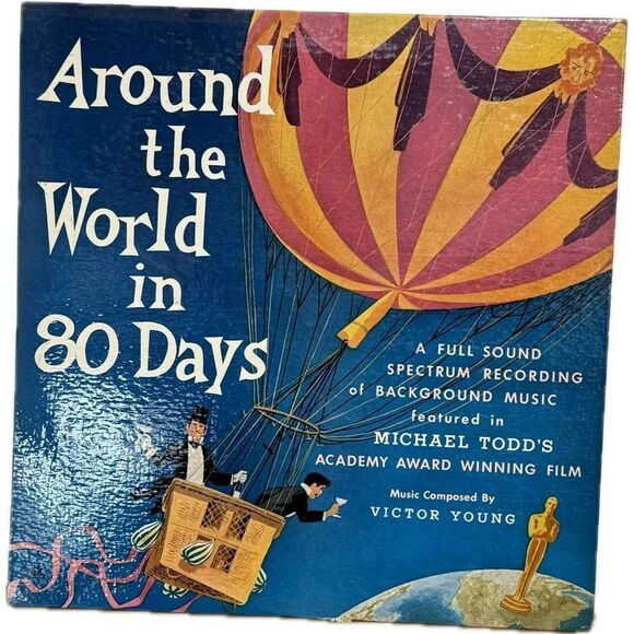 Around the World in 80 Days Vinyl Record - Picture 1 of 2